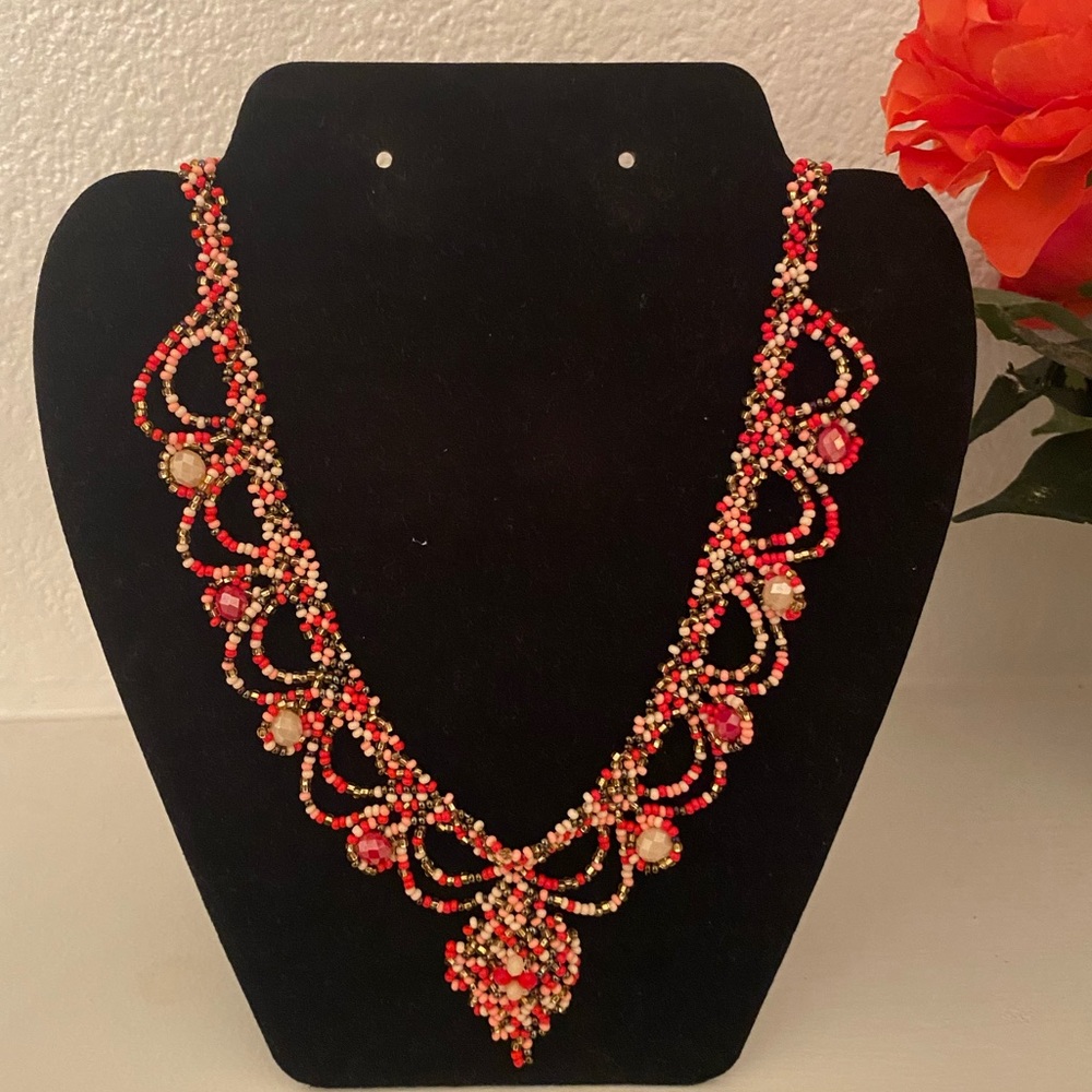 Huichol Beaded Necklace